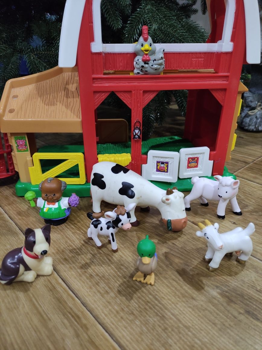 Ферма с животным, ковчег Fisher-Price, Little People  (США)