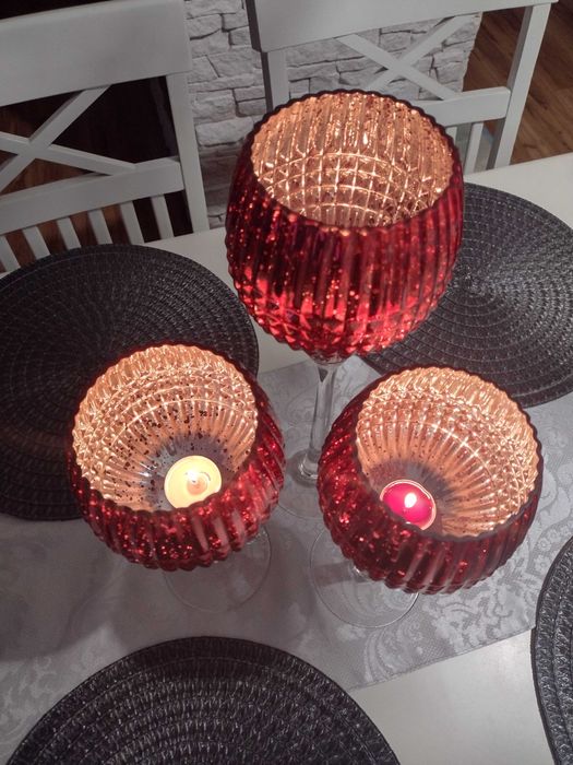 Lampiony-Świeczniki 3 szt