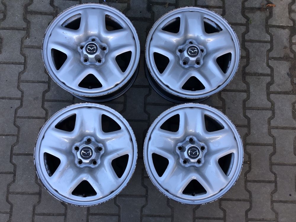 Mazda 17 5x114,3 Stalowe Komplet