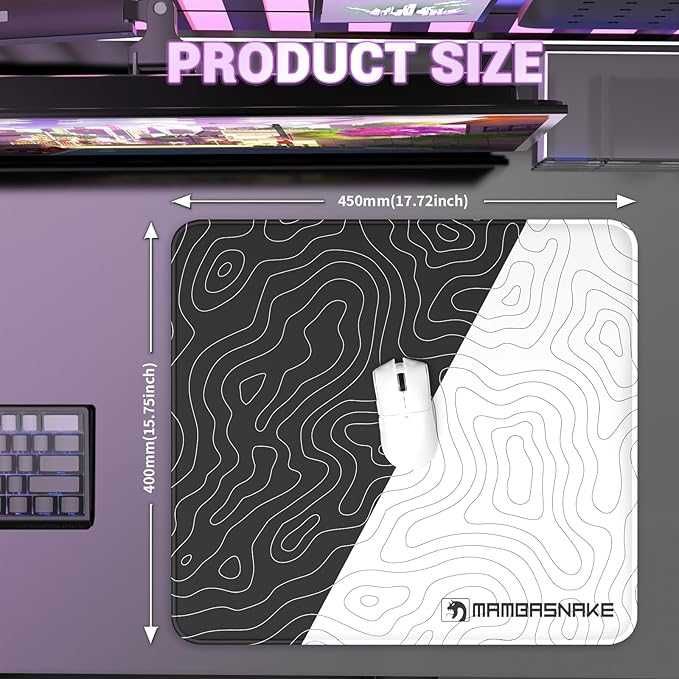 ‼️Mambasnake CM02 большой игровой коврик для мышки‼️NEW‼️