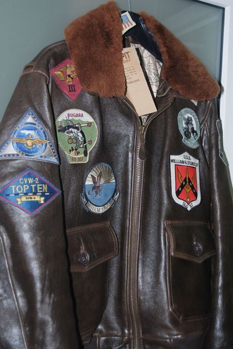 Top Gun g1 лётная куртка  Cockpit . Handmade in USA.