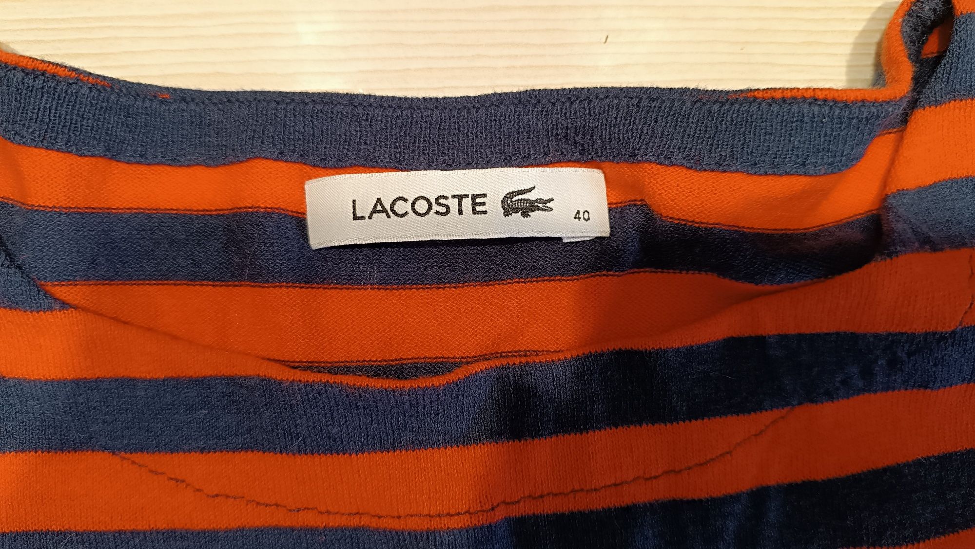 Лонгслив Lacoste футболка с длинным рукавом