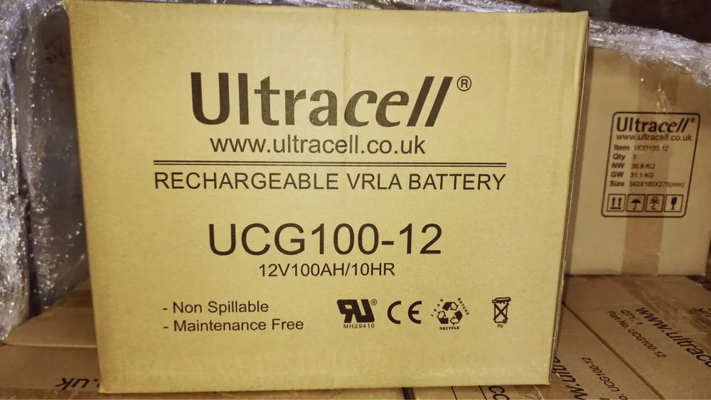 AMG аккумуляторы Ultracell 100A/ч