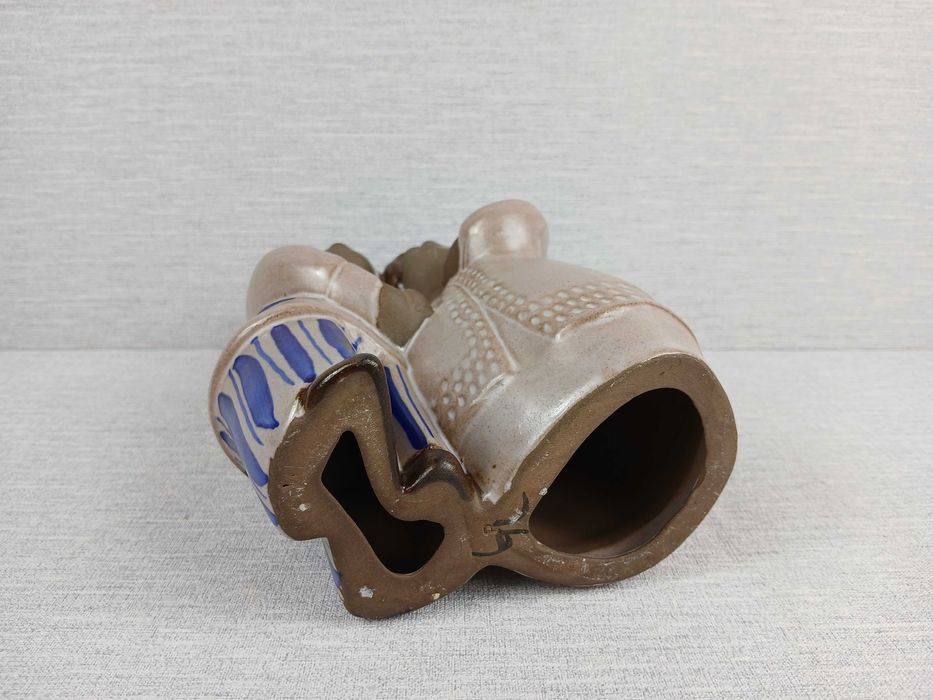 Ceramiczna figurka zakochanej pary Szkliwiona JIE Gantofta Szwecja