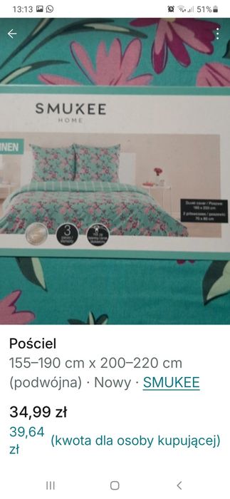 Pościel piękna I miła