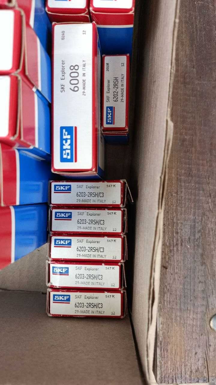 Подшипники SKF 6008, 6013, 6203, 7614 ,  підшипник NSK-RHP UCP 207