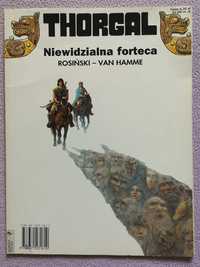 Komiks Thorgal - Niewidzialna forteca - I wydanie  1995 miękka okładka
