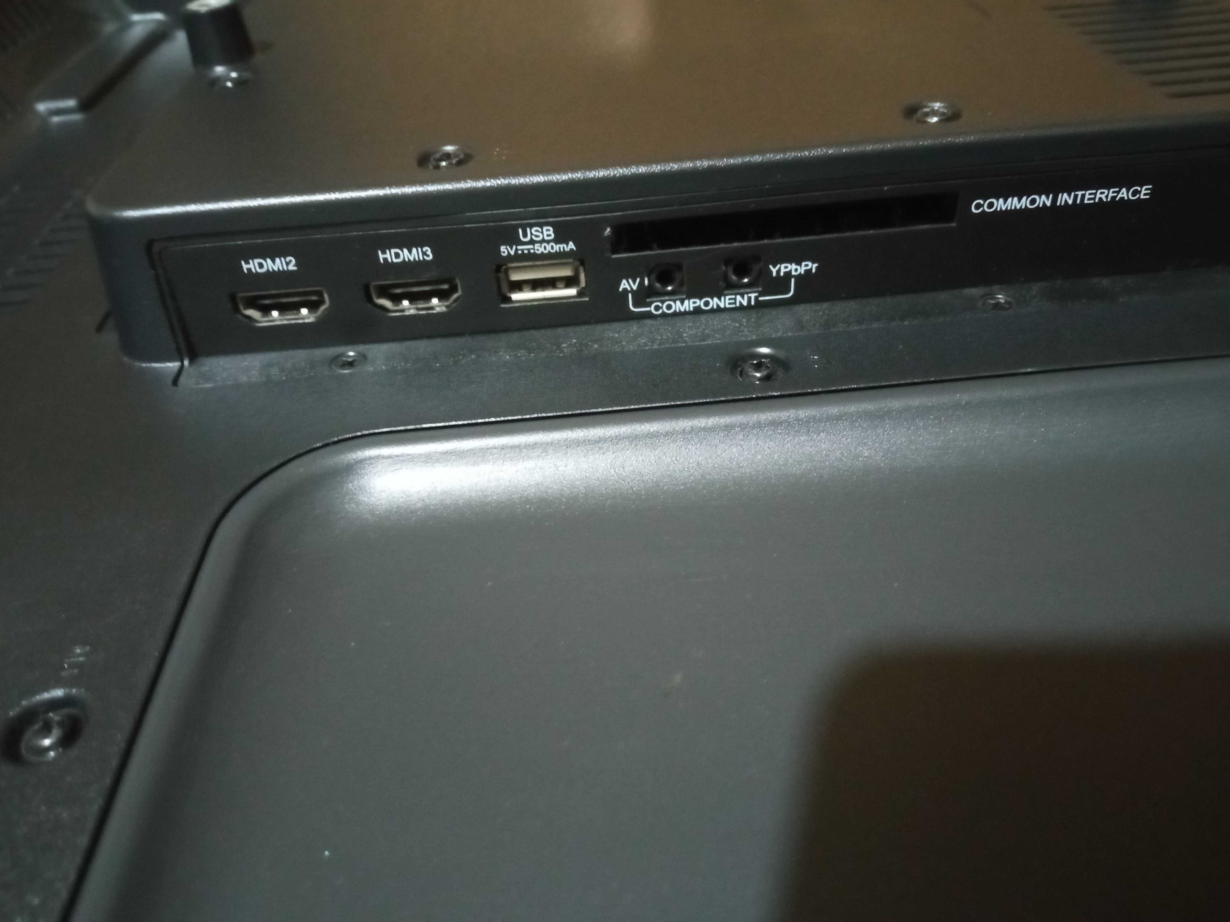 TV Led Hd CHANGONG, medidas na descrição
