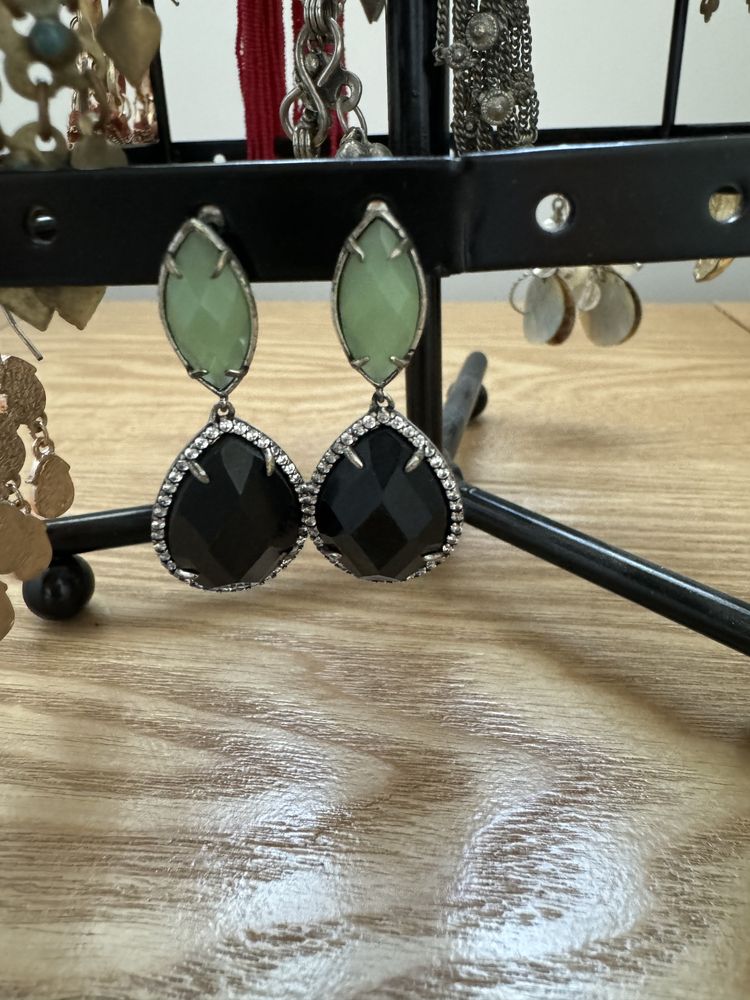 Brincos vintage variados com pouco uso