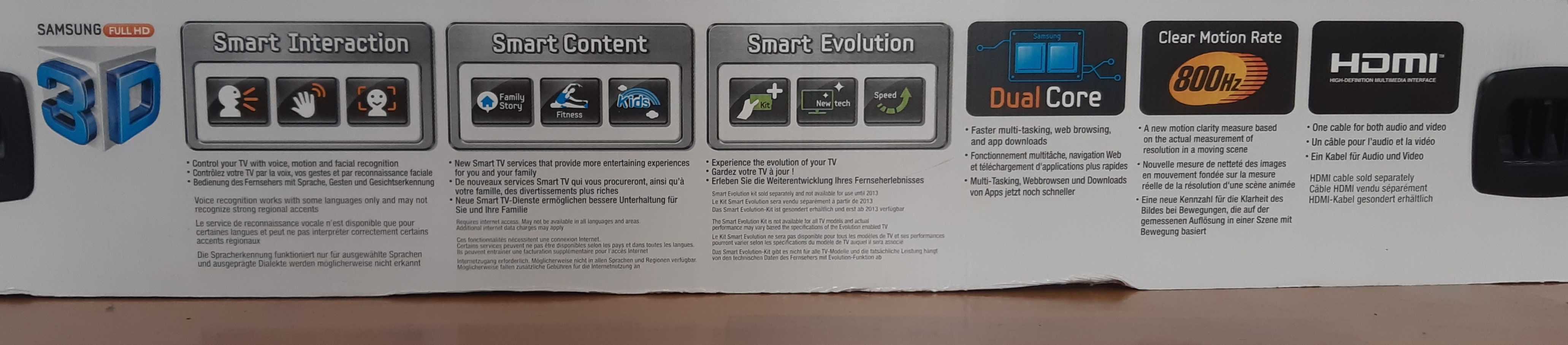 Telewizor Samsung UE55ES7000 LED FULL HD 55” 3D