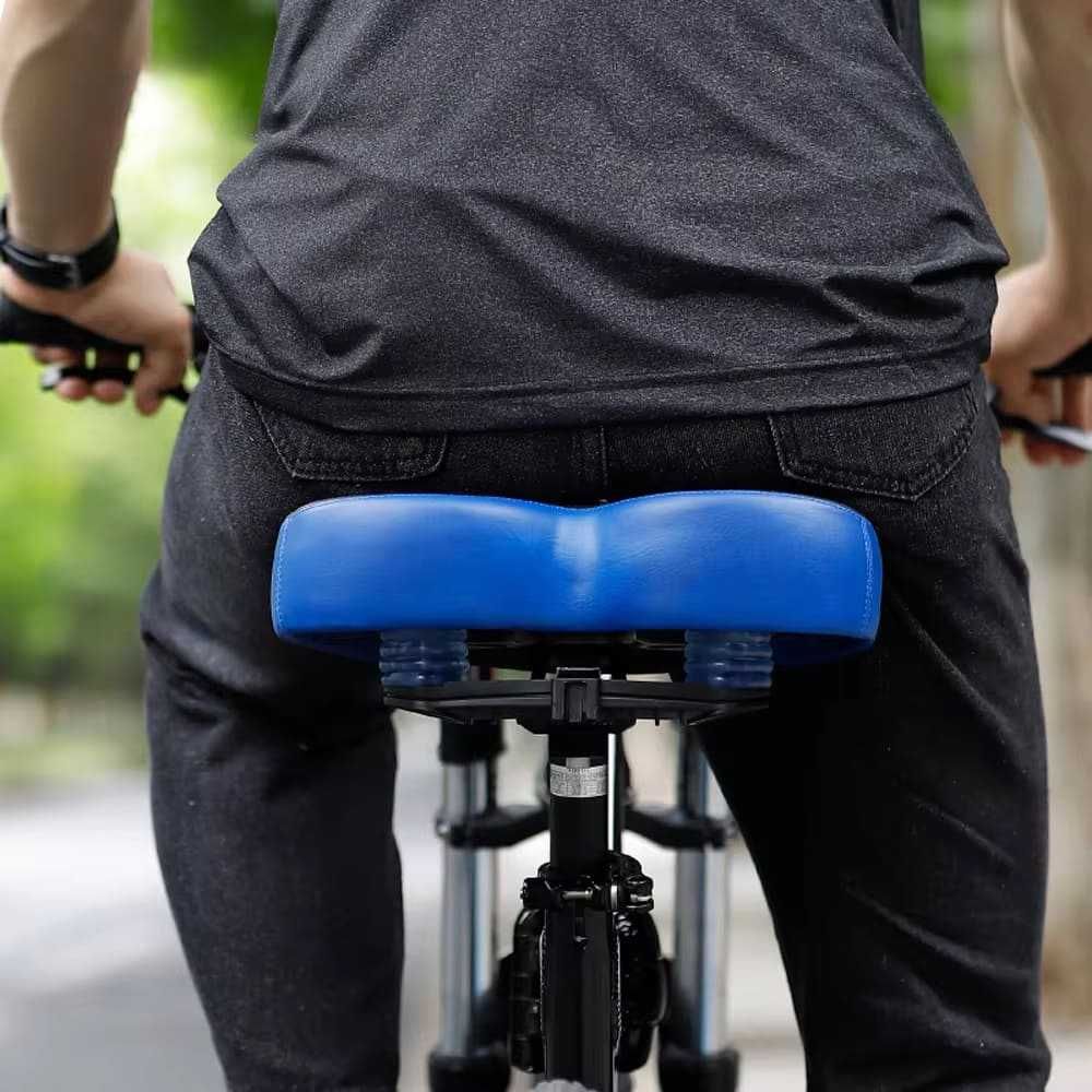 Эргономичное широкое седло для велосипеда West Biking мягкое седло
