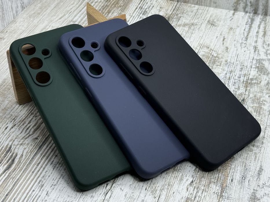 Лучшее качество ‼️ Чехол софттач Silicone Case на Samsung S24 FE Чохол
