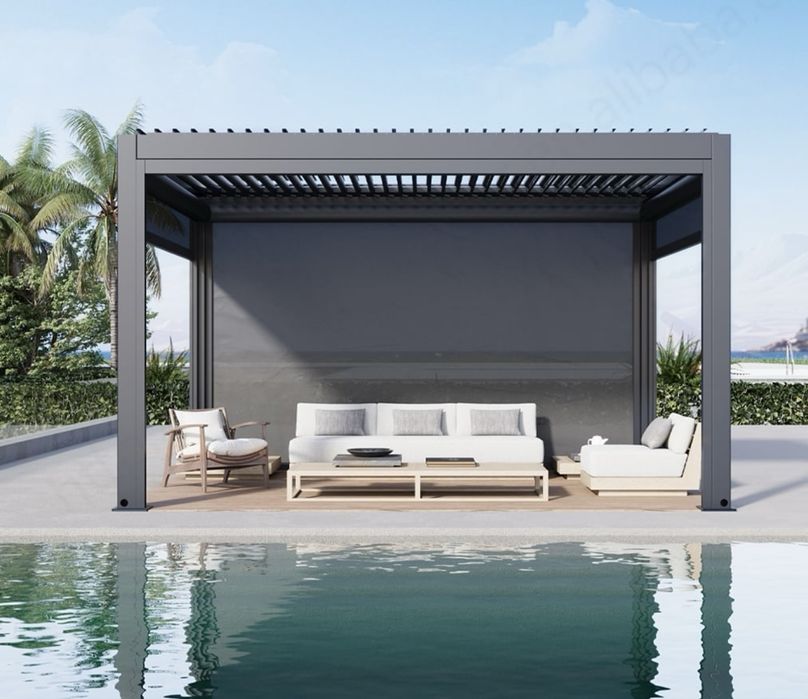 Pergola ogrodowa aluminiowa