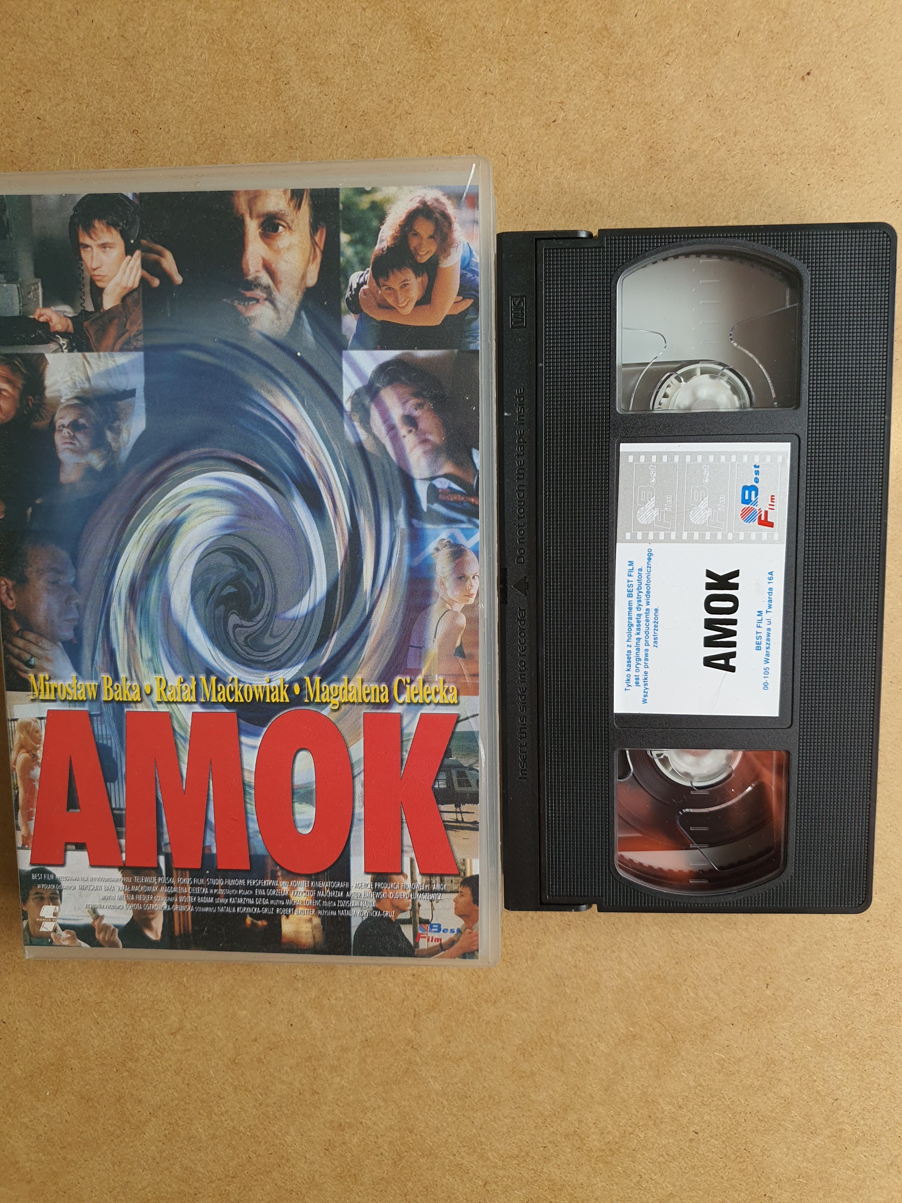 Amok ( film polski) kaseta VHS