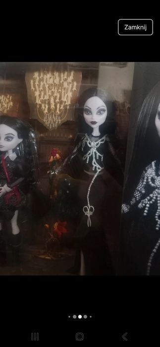 Monster high skullector wednesday