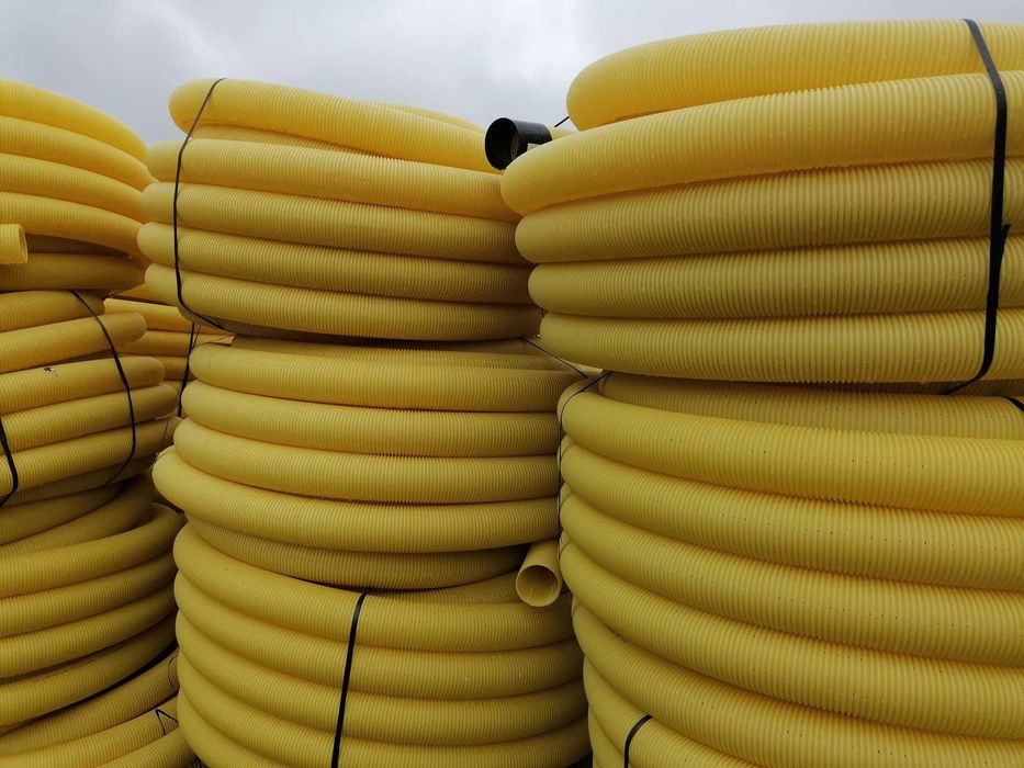 Rury rura melioracyjna DRENARSKA 100 drenażowa perforowana z otworami