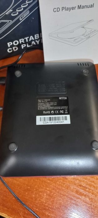 акумуляторний CD MP3 Плеєр AMTOK