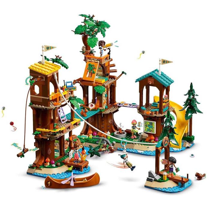 Klocki Lego Friends 42631 Domek na drzewie na obozie kempingowym