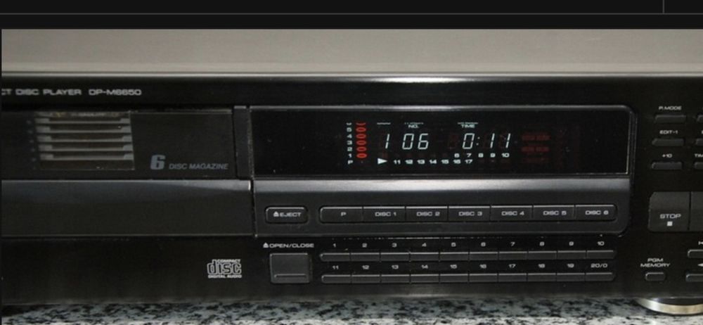 Kenwood CD ze zmieniarką  OP-M6650