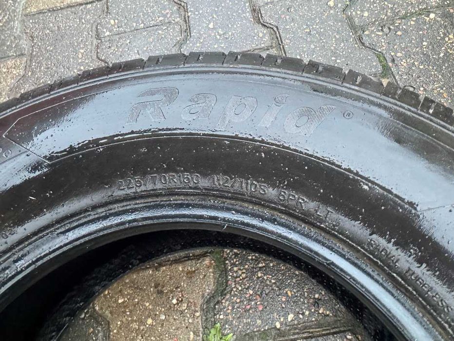шини скати колеса 225 70 15C Rapid 8 mm 2022 p 2 шт літо