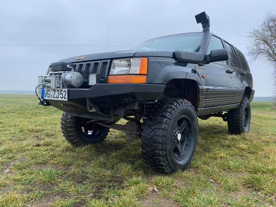 Zderzak Jeep grand Cherokee zj xj i inne stalowy pod wyciągarkę