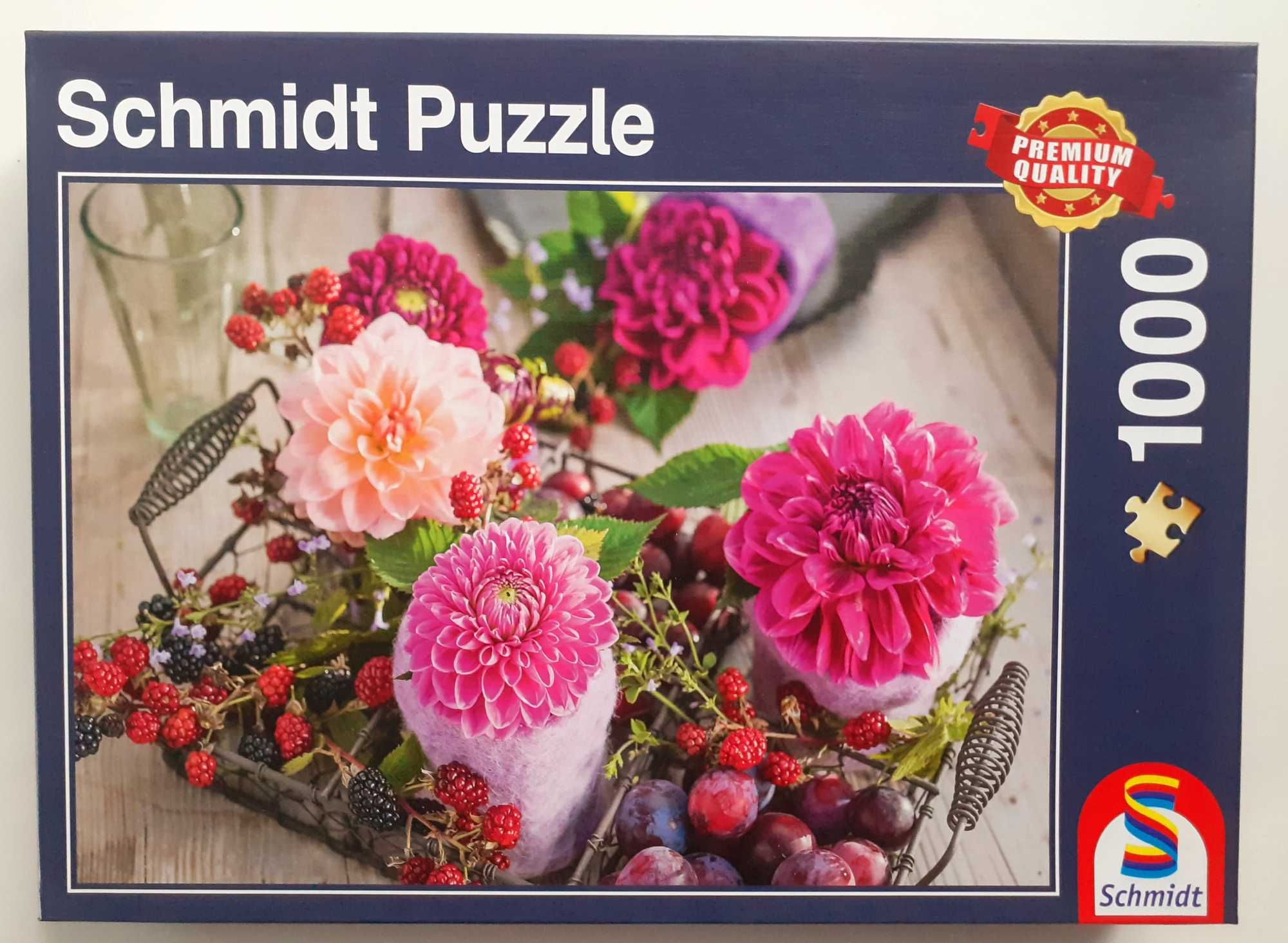 Puzzle Schmidt 1000 Berries and flowers