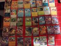 Karty kolekcjonerskie Pokemon różne serie