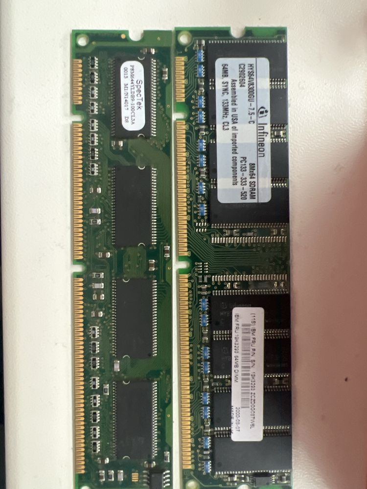 SDRAM do retro komputerów