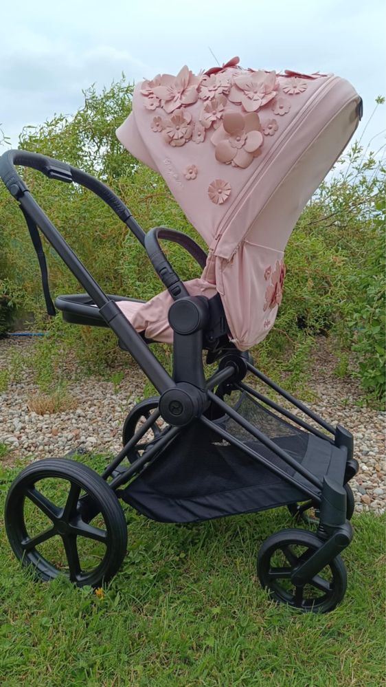 Wózek cybex priam simply flowers pink