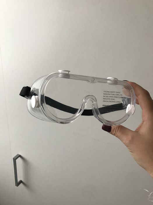 Okulary ochronne gogle nowe
