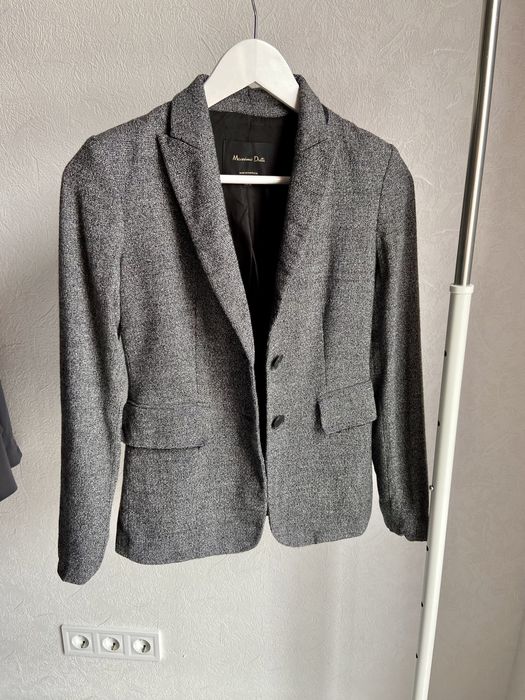 Пиджак и брюки , костюм шерстяной Massimo Dutti