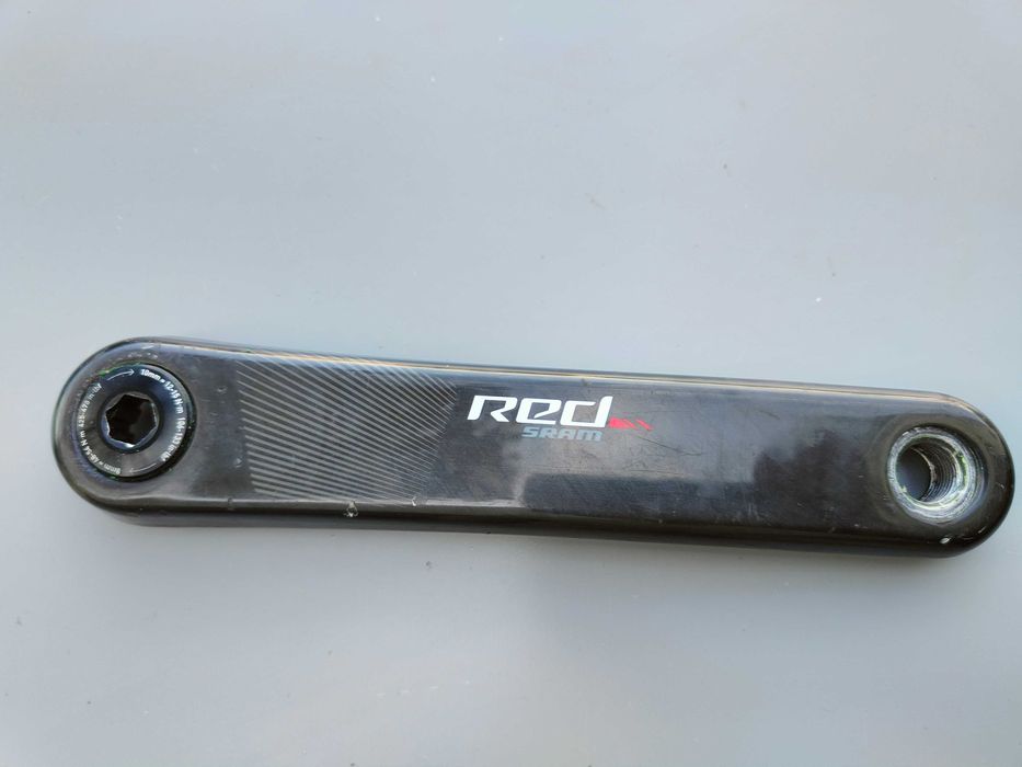 Topowa, lekka korba szosowa SRAM RED carbon GXP , 175 mm