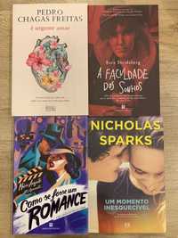 Livros Variados; Todos 5€; Romances; Best-Sellers