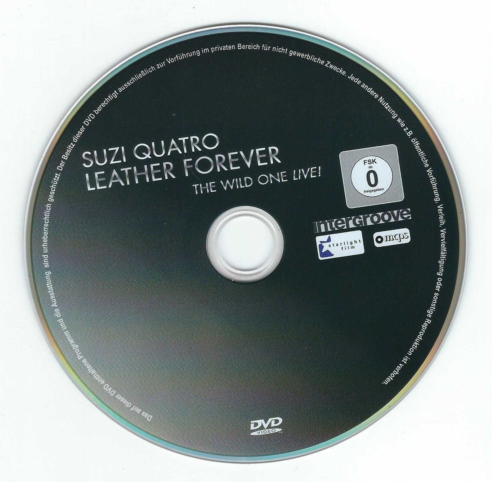DVD Suzi Quatro - Leather Forever (2009) (Starlight)