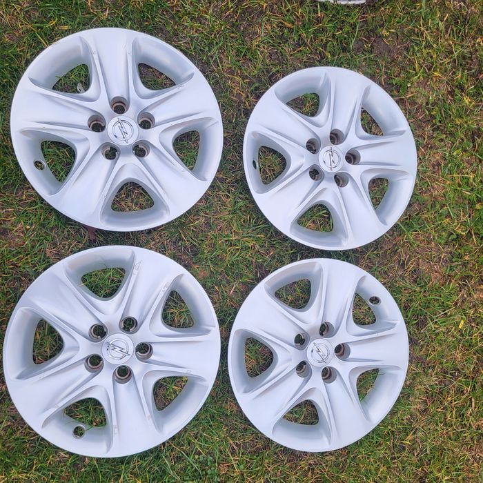 4шт Ковпаки r16 opel структурні оригінал комплект