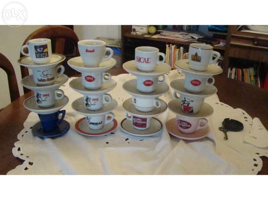 Chávenas de café