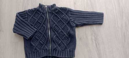 Sweter chłopięcy mini mode 6/9m-cy