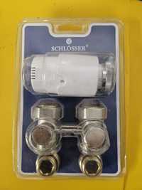 Głowica termostatyczna z przyłączem prostym Schlosser G 1/2 G 3/4