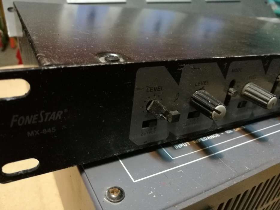 Amplificador 4 canais + equalizador