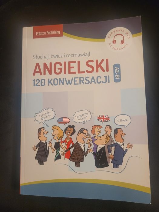 Książka Angielski 120 konwersacji A2-B1 Preston Publishing