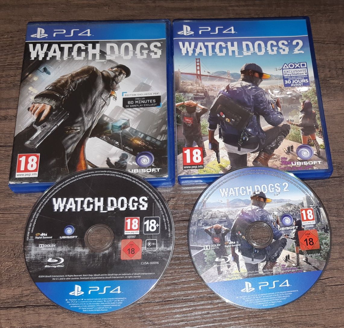 Ps4 Watch Dogs 1 e 2