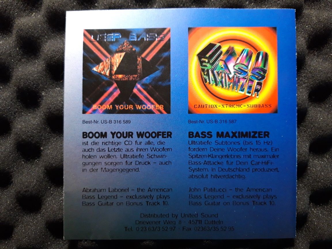 Bass Invader – Bass Invader (CD, 1996)