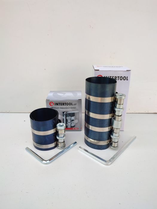 Обжимка поршневих колец 53 - 125 мм. 90-175мм.  INTERTOOL  HT 7063/64