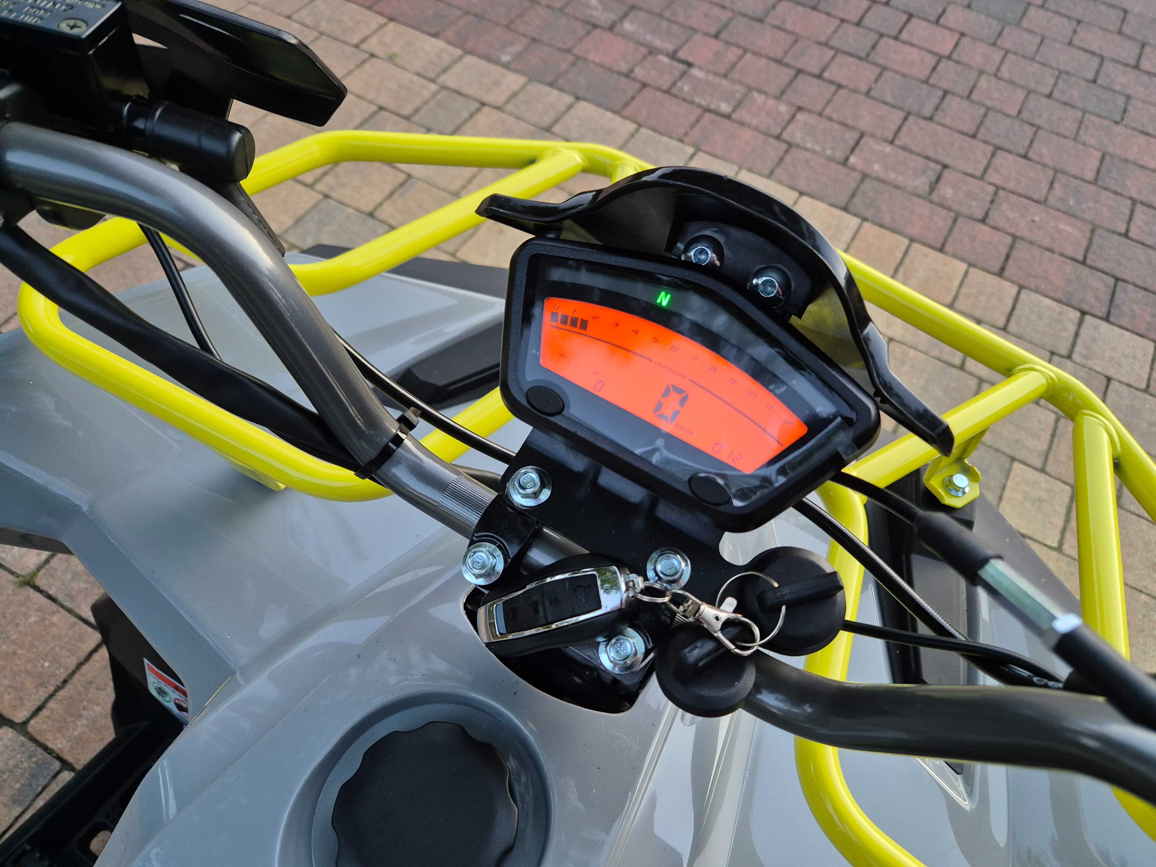 Nowy QUAD ATV MIKILON BERRETA 125 cc LED alarm półautomat FV 23% raty