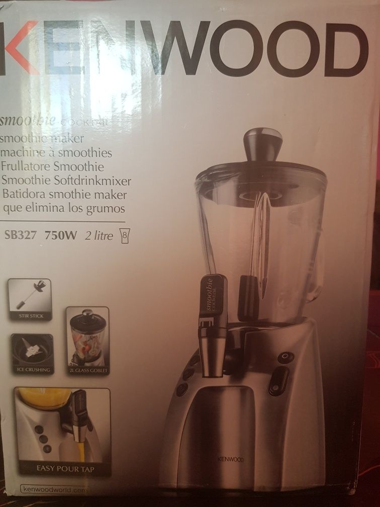 Kenwood szklany mikser do soków, smoothie