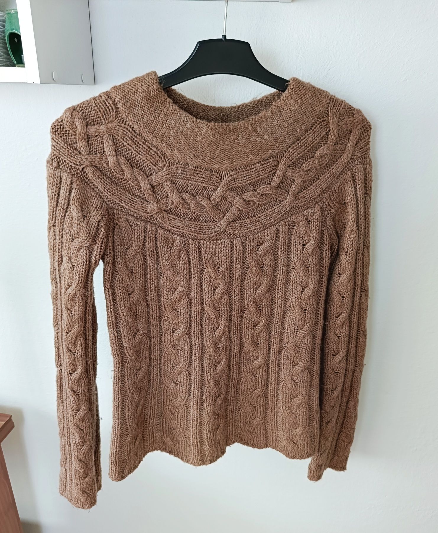 Sweter S 36 Vero Moda piękny splot