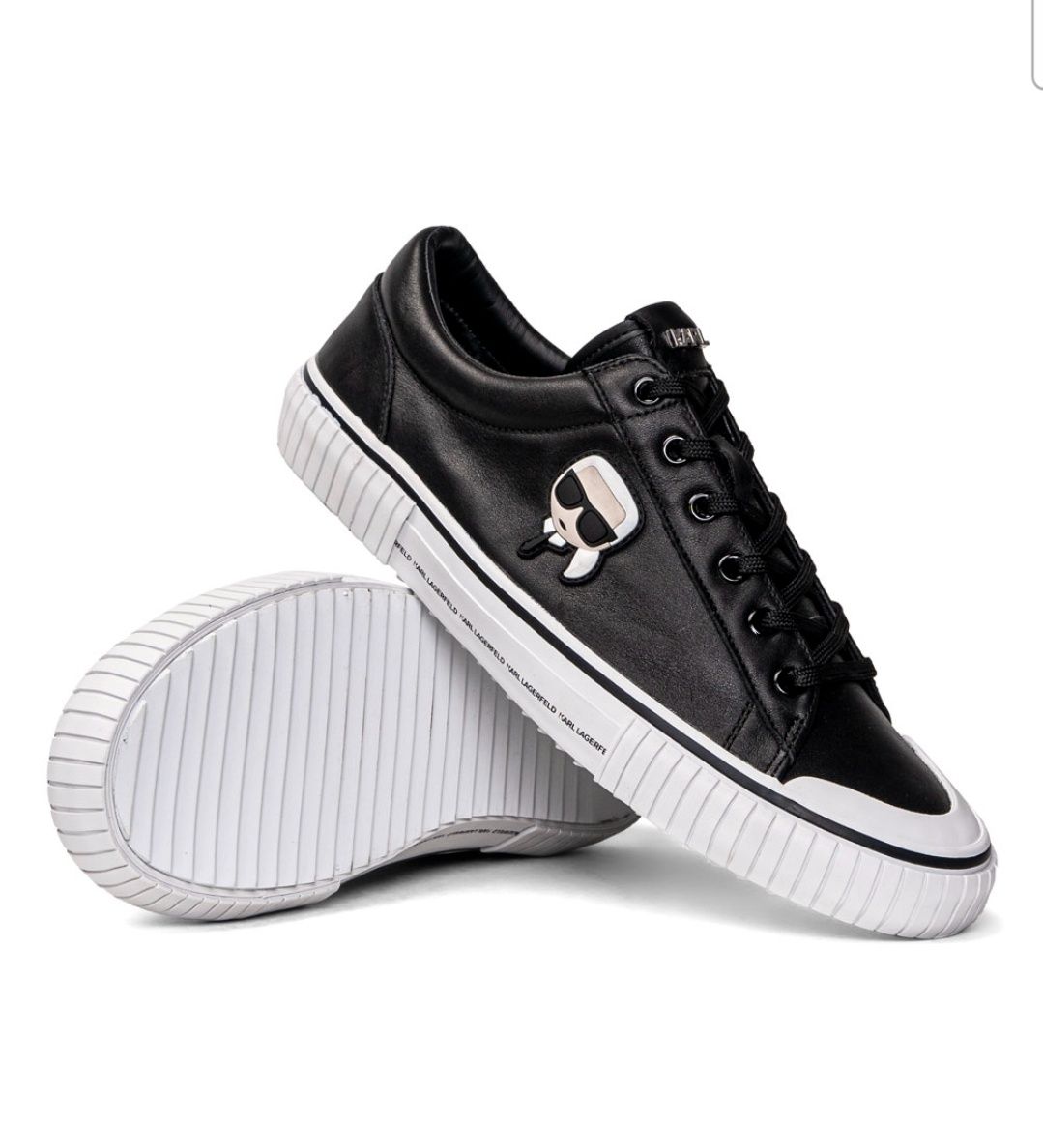 Karl Lagerfeld buty sneakarsy trampki męskie r. 43. Skóra. Nowe