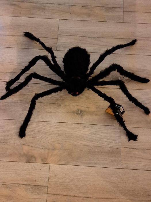 Pająk na halloween 90 cm