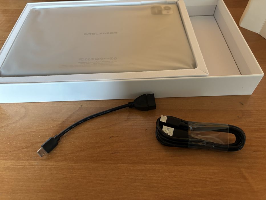 Tablet 10,1 cala Clerander Android 15 - 128 GB + 12 GB RAM + Etui NOWY