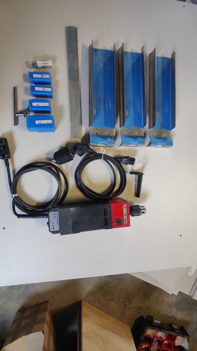 Wiertarka Iskra + osprzęt
